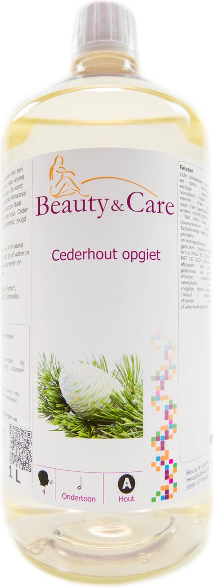 Goedkoopste Beauty & Care - Cederhout sauna opgiet - 1 L. new