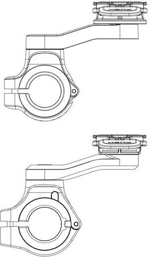 Quad Lock Bike ount - Telefoonhouder voor op de Fiets Stuurpen/Stuur Quad Lock Bike ount - Telefoonhouder voor op de Fiets Stuurpen/Stuur