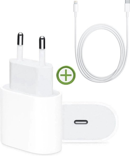 Chargeur rapide CVD® USB-C adapté pour iPhone, iPhone 11, iPhone 12, iPhone 13