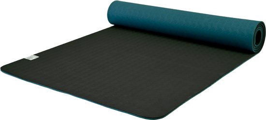 Eco Yogamat - TPE - 6mm - Brilliant Blue van Supera — afbeelding 3