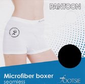 SOX by PANTOON Footsie Boxer Seamless Zwart L/XL Respirant et avec gousset en coton