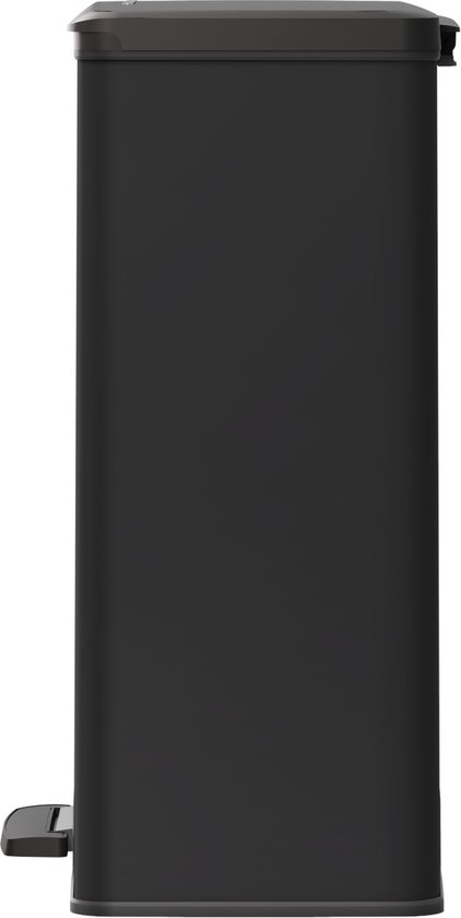 Prullenbak Curver Decobin - 65L - Rectangulaire - Zwart