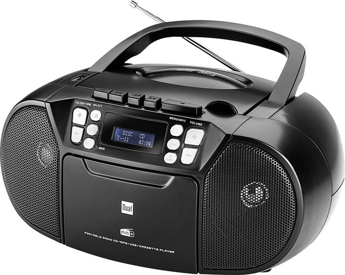Nikkei NPRD58BK - Lecteur Radio/ CD portable DAB +