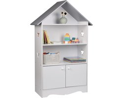 Opbergkast Diva - Voor kinderen - Speelgoedkast kind - Kinderkamer - Boekenkast - Boekenrek - Hout