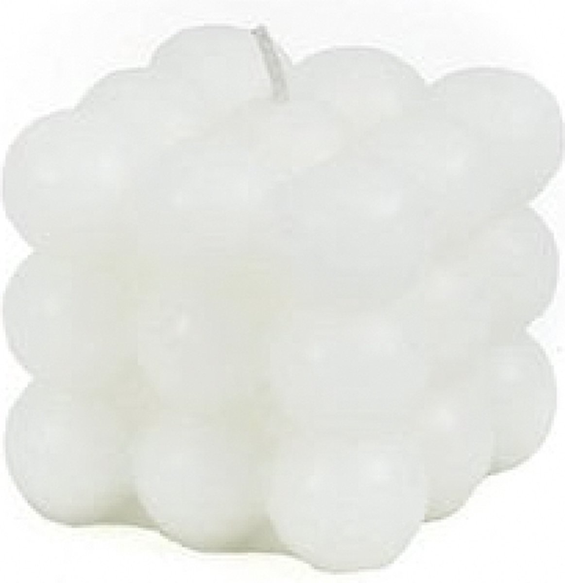 Housevitamin Bubbelkaars Decoratieve Kaars Wit