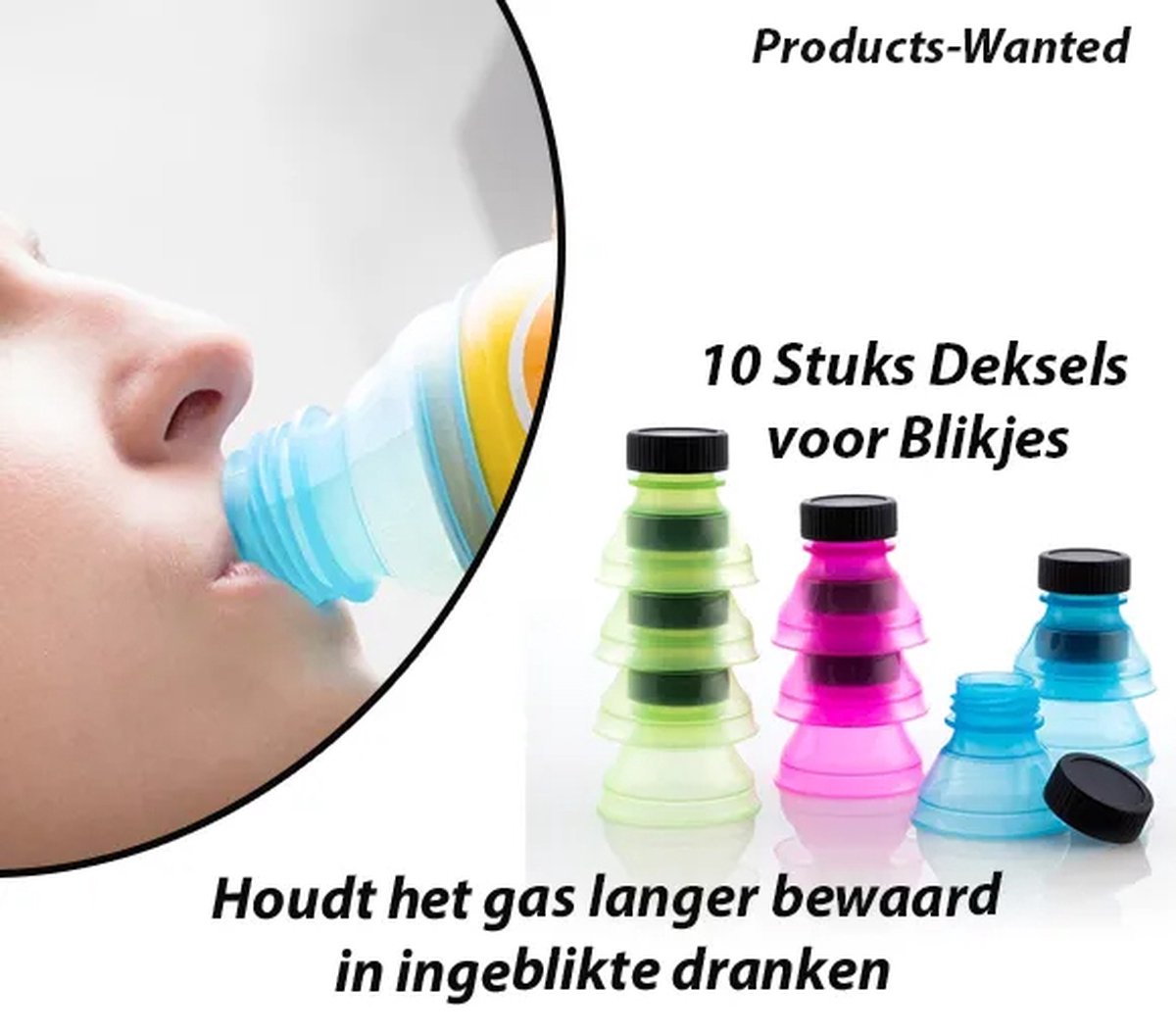 10 Stuks Deksels voor Blikjes