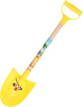 Summerplay Speelgoed piraten schep - voor kinderen - punt - kunststof - geel - 49 cm