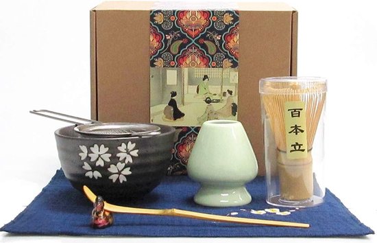 Bol à thé en céramique Matcha, cérémonie du thé, cuillère à thé en