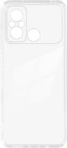Hoes Geschikt voor Xiaomi Redmi 12C Sterk Soepel Siliconengel Transparant