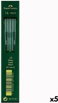 Loodvervanging voor potloden Faber-Castell TK9071 10 Onderdelen 2,0 mm B (5 Stuks)
