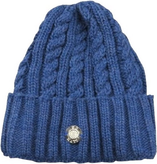 Bonnet à revers, en partie doublé de polaire, fabriqué en Europe. Convient aux dames et messieurs.