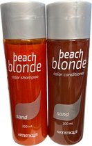 Artistique Beach Blond Color Shampoo + Conditioner Sand + Ocean spray mini 50 ml