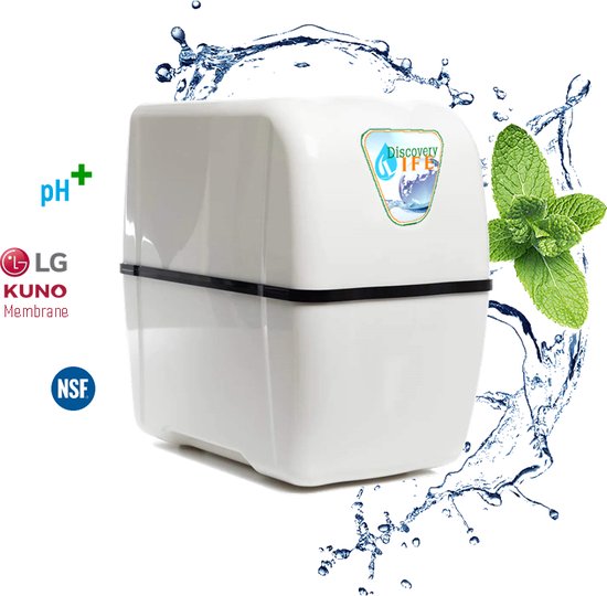 Waterdrop 15UB-UF 0,01 um waterfiltersysteem onder de gootsteen vermindert lood, chloor, slechte smaak en geuren, 16 K, geborstelde nikkelkraan, USA Tech
