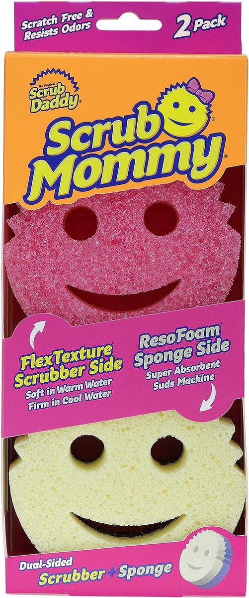 Scrub Daddy  Scrub Mommy Cat Edition Roze Scrub Daddy