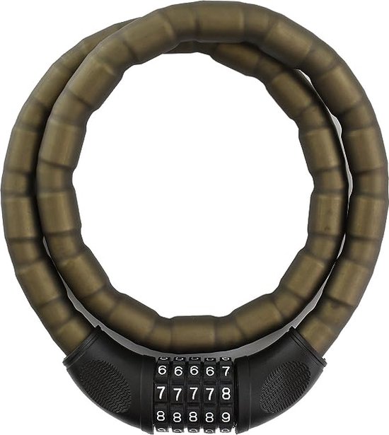Dresco kabelslot met cijferslot 120cm 5250203