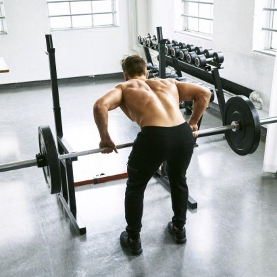 Verstelbare Halterbank met Halterstang & 30kg 30mm Gewichten - Fitnessmaterialen