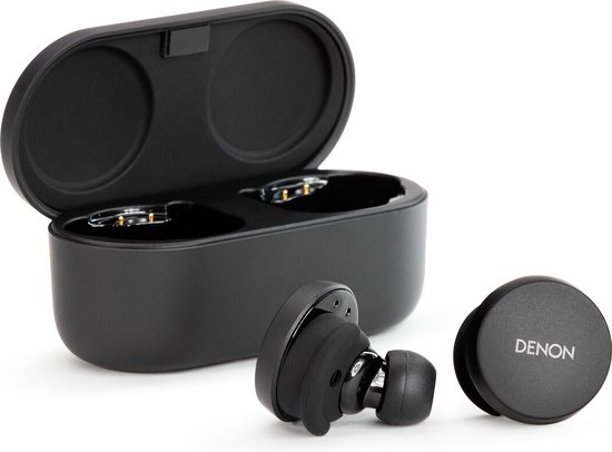 Denon PerL In-Ear Headphones - Draadloze oordopjes met gepersonaliseerd klankprofiel - Waterbestendig 6 + 24 uur batterijduur