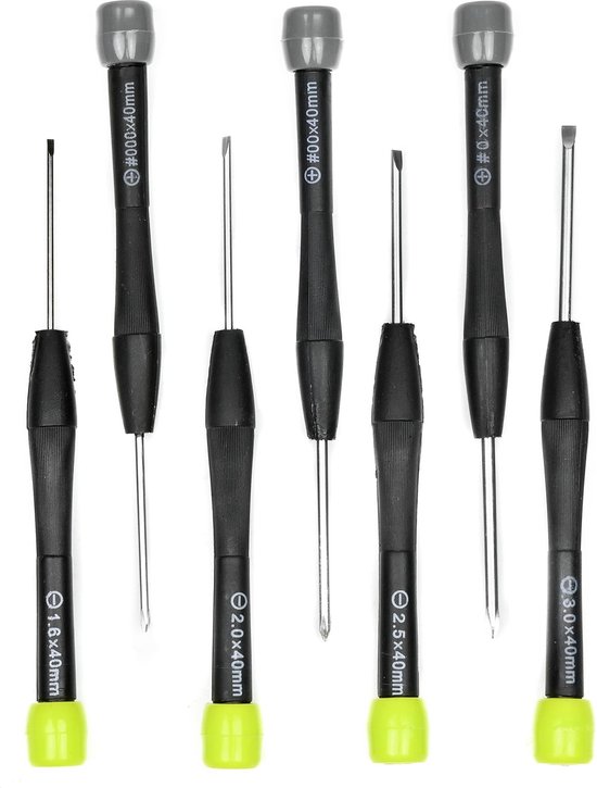 Benson 7-delige Precisie Schroevendraaier Set Deluxe
