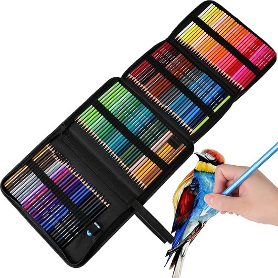 Set de Crayons Crayons de couleur professionnels pour Adultes et