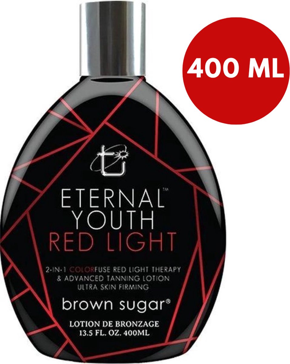 BROWN SUGAR ETERNAL YOUTH RED LIGHT Zonnebankcreme Collageenbank - 400 ml