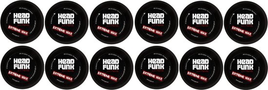 Head funk extreme styling wax 75ml x 12 voordeelverpakking