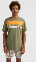 ONEILL - Mykhe T-shirt - groen combi