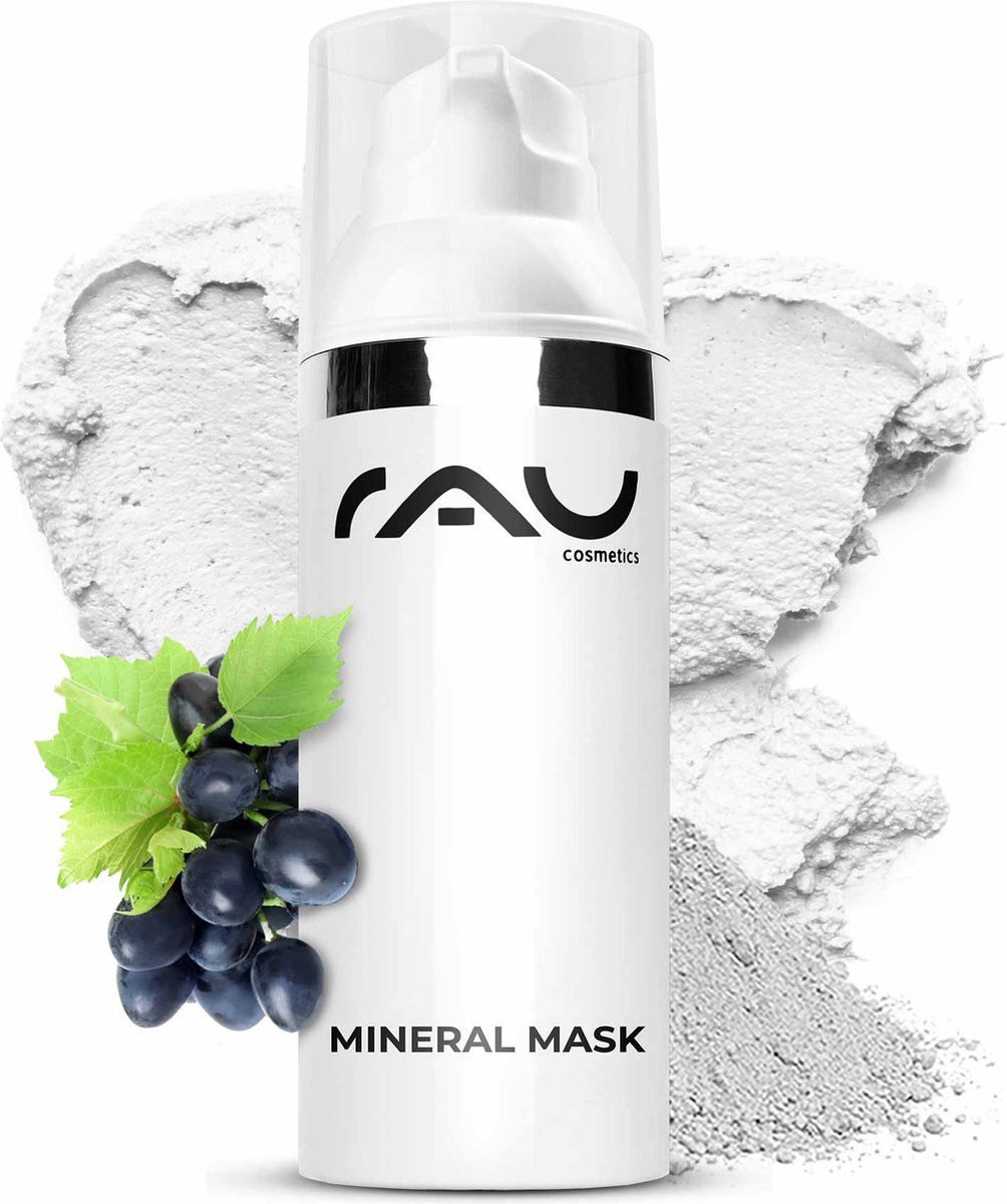 RAU Mineral Mask gezichtsmasker voor onzuivere huid -50 ml