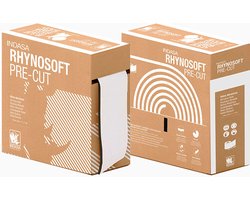 Rhynosoft schuurpads p150 op 1 rol 115mm x 25 meter circa 175 stuks van 14x11.5