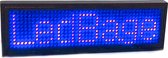 Badge nominatif LED - Bluetooth - Blauw