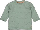 Quapi newborn baby jongens shirt Camilo aop Mint Warmlines