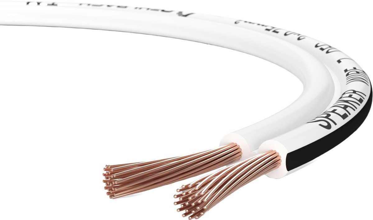 Oehlbach Luidsprekerkabel 2 x 0,75mm², minihaspel 30 m