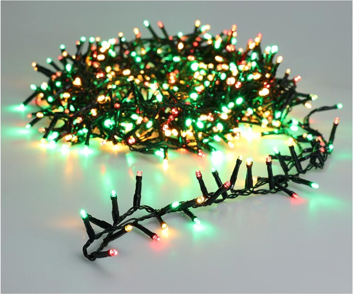 Éclairage de Noël 80 LED - 6m - multicolore - Minuterie - Fonctions  lumineuses 