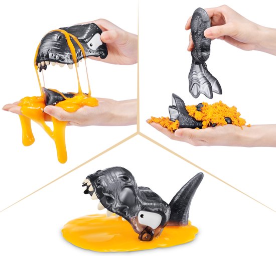 « Smashers Dino Island T- Rex Battles (Zwart/ Oranje) » par ZURU