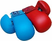 Karate-handschoenen (mitts) Arawaza | rood of blauw (Maat: XS)