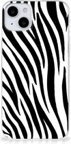 Trendy Telefoonhoesjes Geschikt voor iPhone 15 Smartphone hoesje Zebra