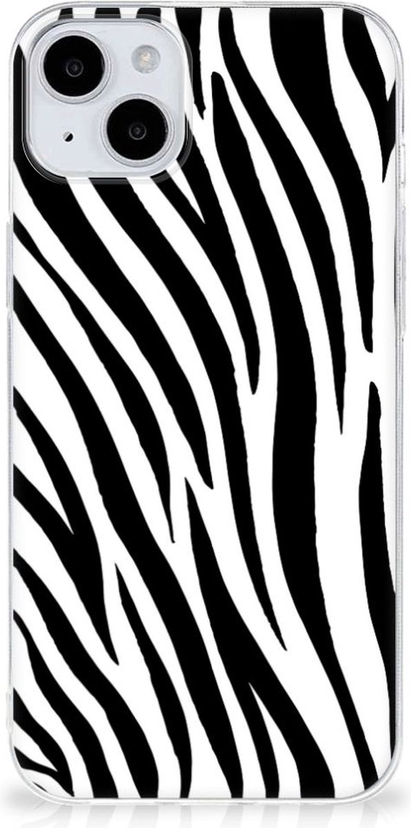 iPhone 15 TPU Hoesje Zebra