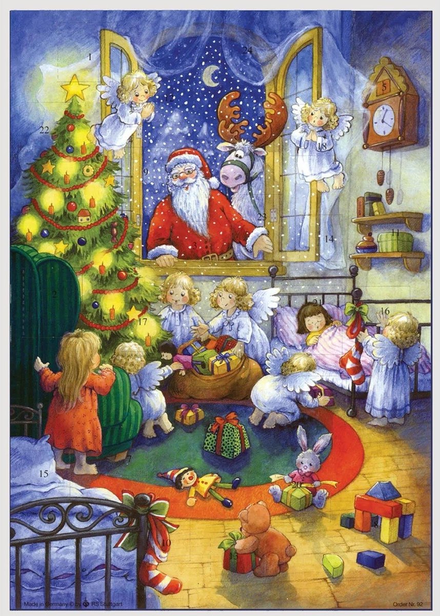 A4 Adventskalender Kerst Dromen