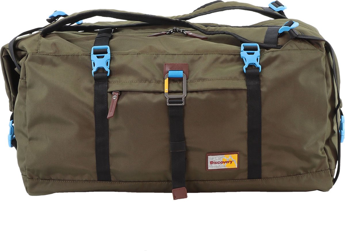 Discovery Reistas | Plunjezak | Sporttas - Icon - 64 Liter (L) - RPET - Khaki - Khaki