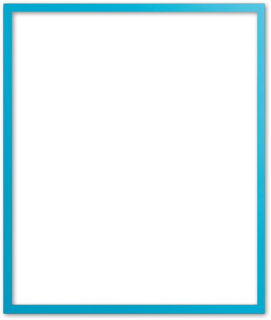 Moderne Lijst 45x60 cm Blauw - Emilia