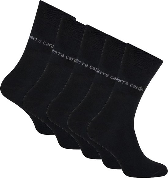 Pierre Cardin sokken | 5 paar | heren | zwart | maat 39-42