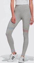 Legging femme Adidas Tricolor, gris - Taille XS -