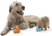 West Paw Tux Zogoflex - Extra sterk & vulbaar speeltje voor honden - Kleur: Groen, Maat: Small