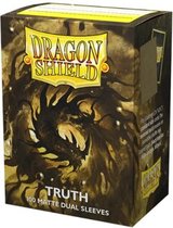Dragonshield Box 100 Dual Matte Sleeves 'Truth'
