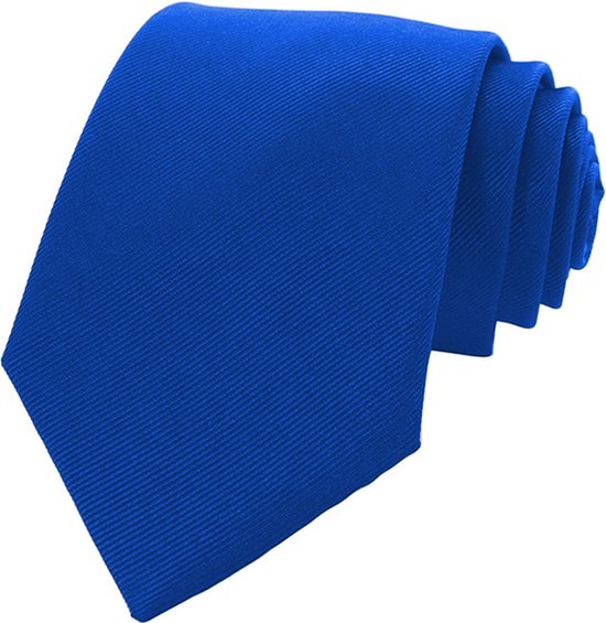 Cravate Sorprese - Blauw Cobalt - 100% Soie - Cravattes Homme - Cadeau