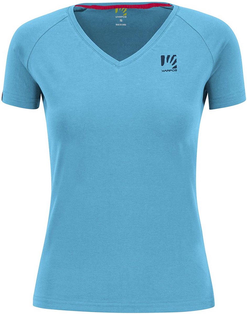 Karpos Genzianella T-shirt Met Korte Mouwen Blauw M Vrouw