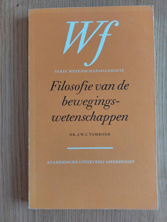 Filosofie bewegingswetenschap - cover