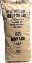 Dammers Charbon de bois Cuban Marabu 15kg - 1 sachet
