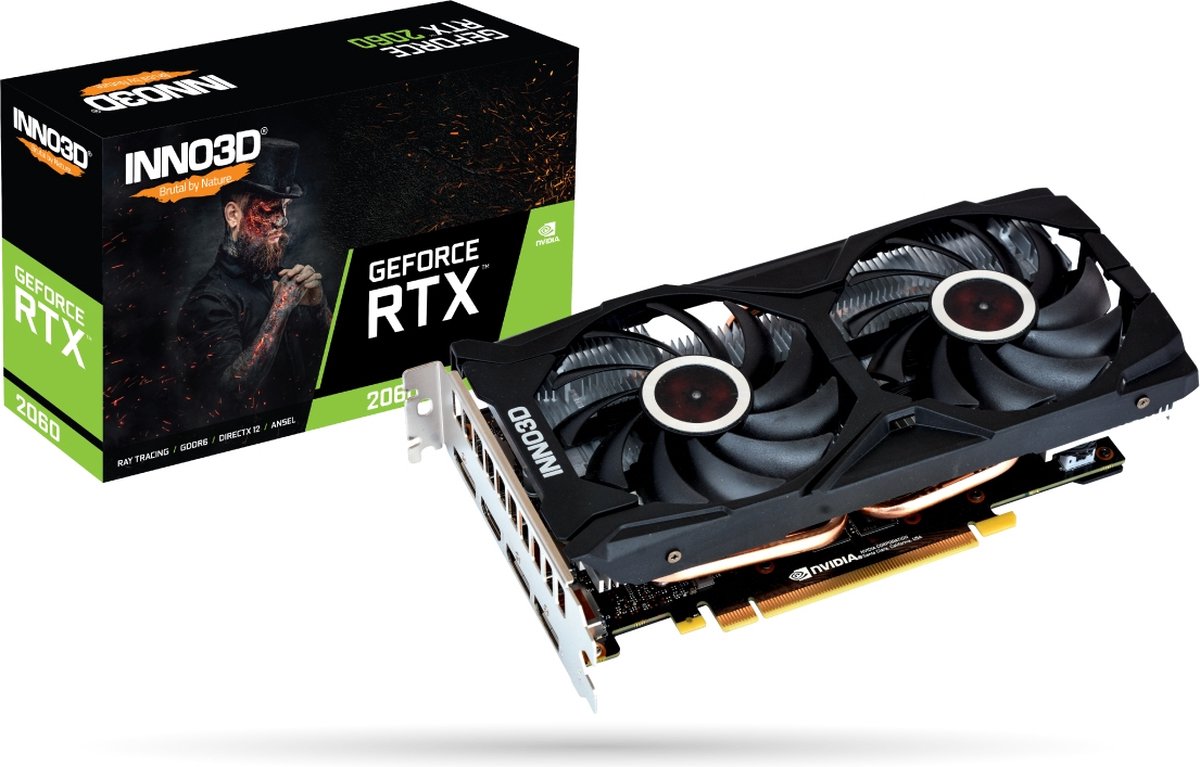 Inno3D Geforce Rtx 2060 Twin X2 6Gb - Videokaart