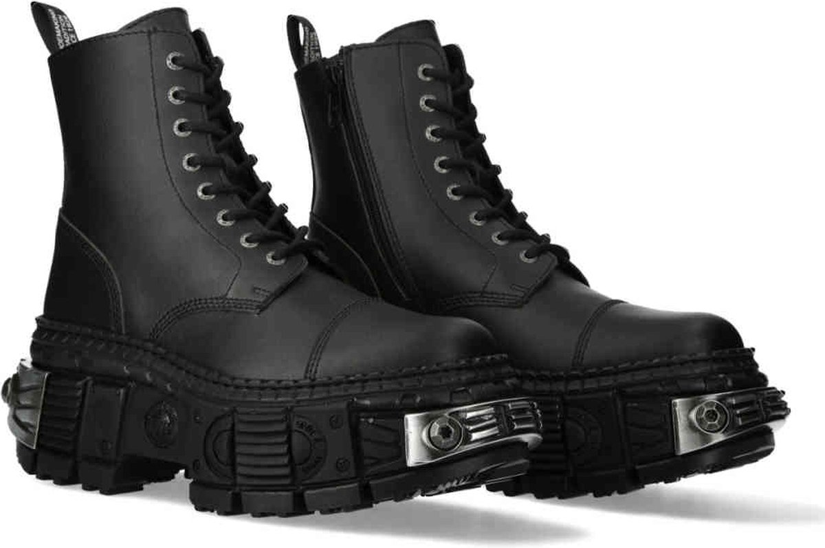 New Rock M-WALL083 V2 Plateau Laarzen 43 Shoes Zwart