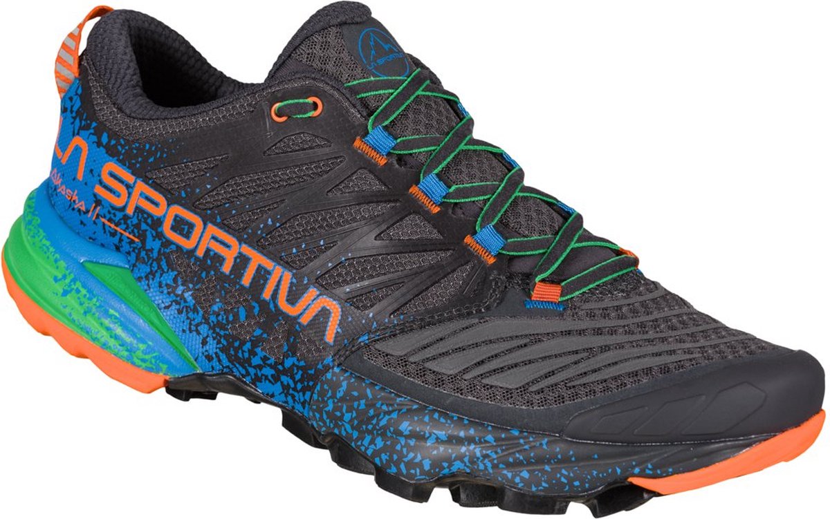 La Sportiva Akasha Ii Trailschoenen 1/2 Man Carbon / Flame